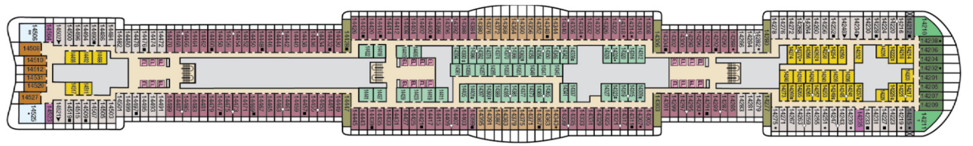 Deck 14 plan